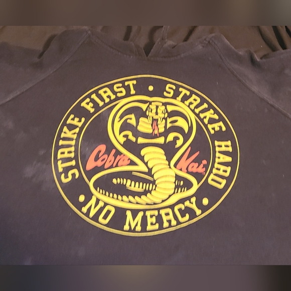 Torrid Bioworld Cobra Kai Pullover hoodie women's sz 4 4XL GUC - Picture 3 of 4